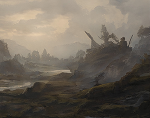 Background: Eerie Mist