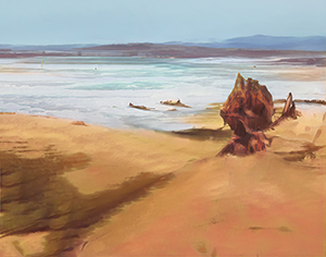 Background: Sandy Beach