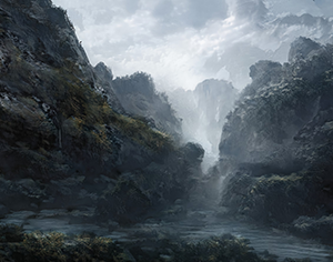 Background: Dark Mountain Flight