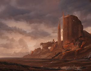 Background: Barren Desert