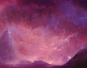 Background: Lavender Skies