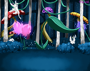 Background: Magical Forest