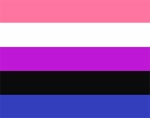 Background: Genderfluid Pride