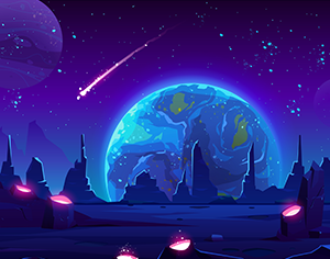 Background: Planet in the Sky